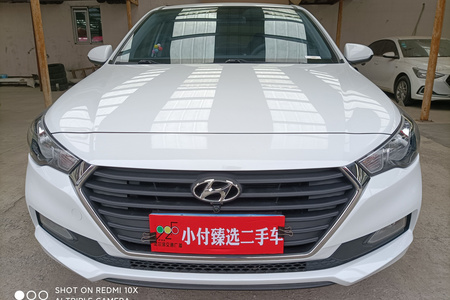 哈尔滨二手现代悦纳 2016款 1.4L 自动炫酷版GLS